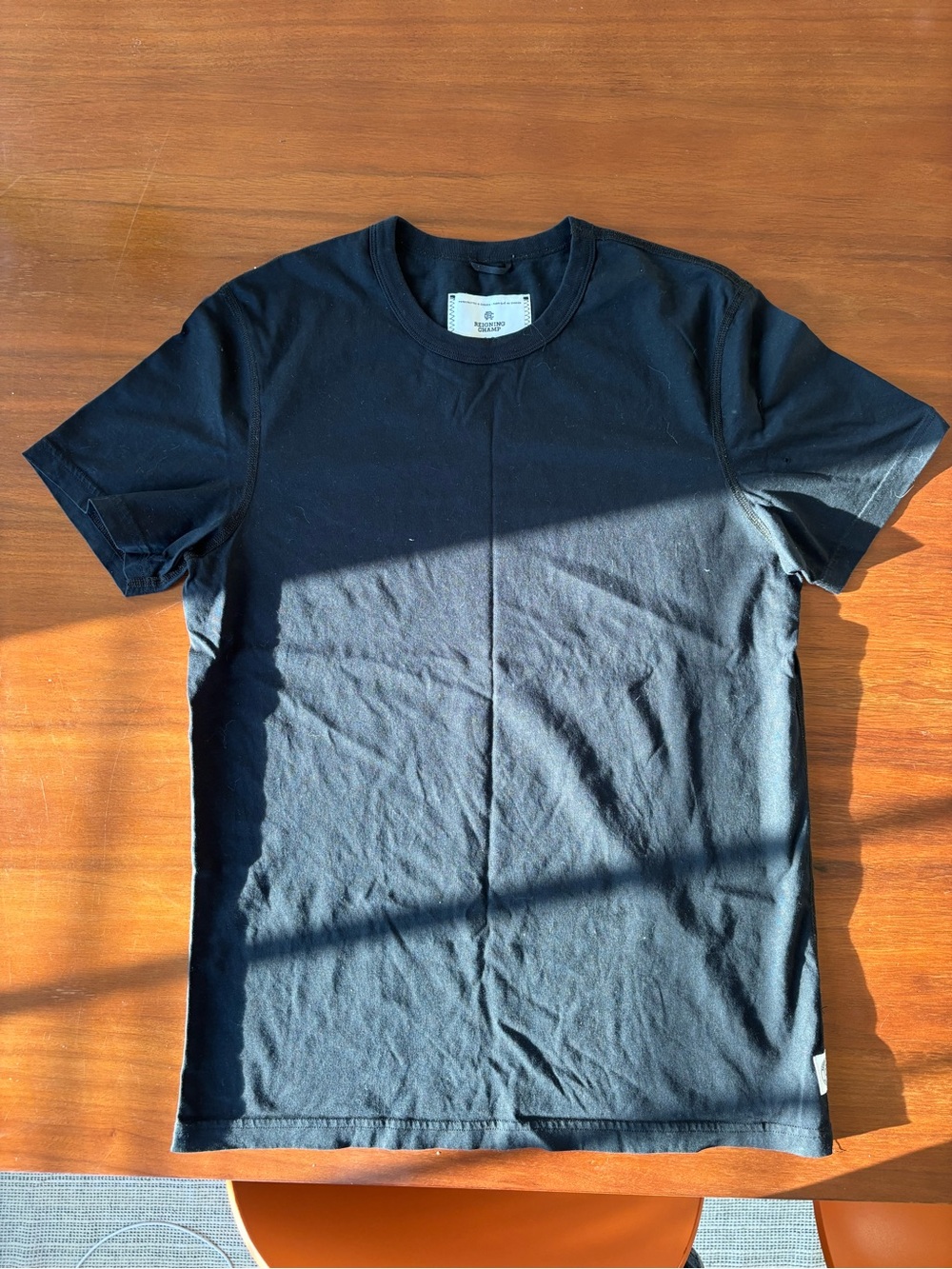 Classic Black Men's Crew Neck T-Shirt